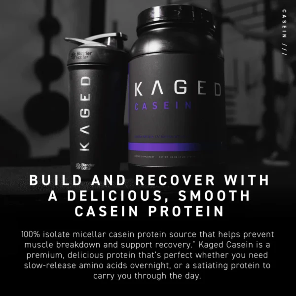 Kaged Casein Protein - Slow-Release Muscle Recovery about