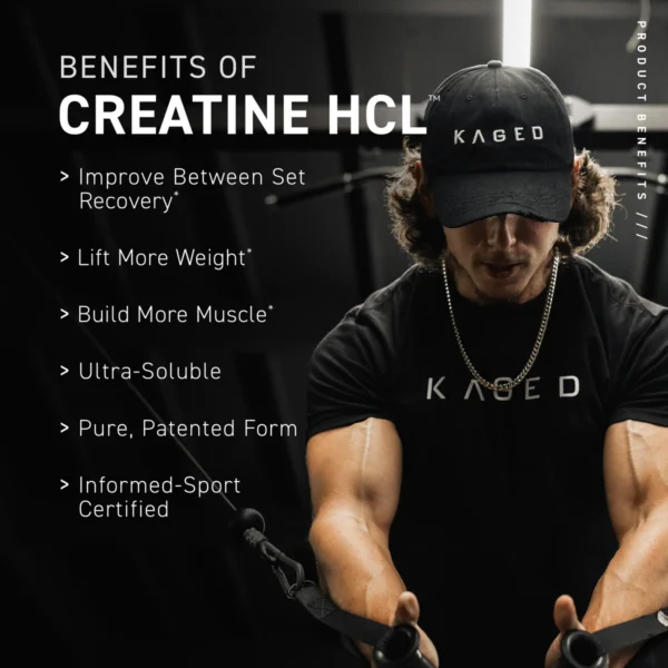 Kaged Creatine HCL - Superior Absorption and Muscle Support Benefits