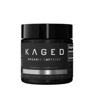 Kaged Organic Caffeine Supplement - Natural Energy Boost Product Packaging