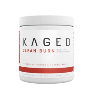 Kaged Clean Burn - Advanced Fat Burner Supplement for Effective Weight Management Product Packaging