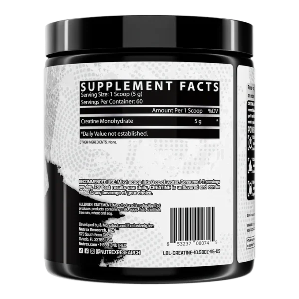 Nutrex Creatine Monohydrate SFP