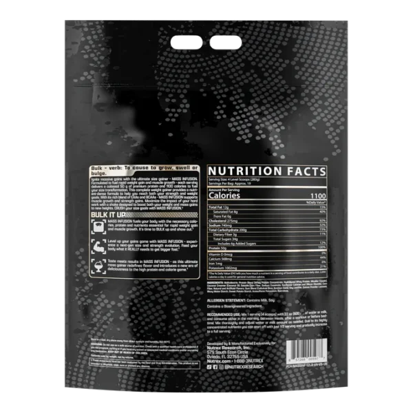 Nutrex Mass Infusion 12 LB sfp