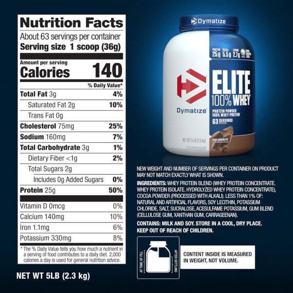 dymatize elite whey NF