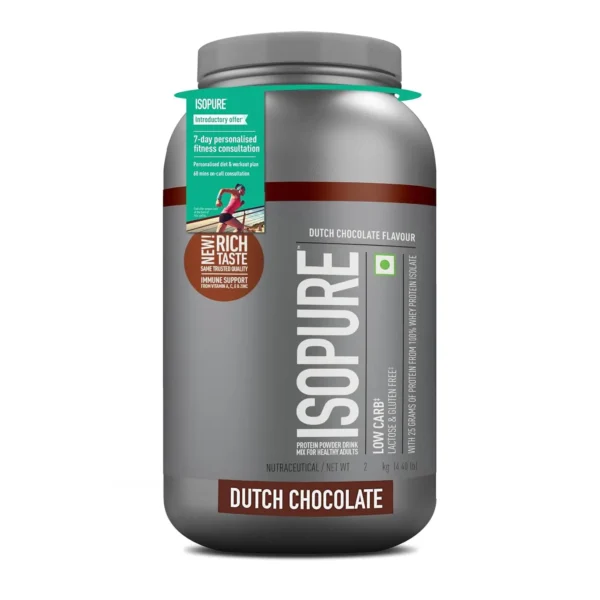 Isopure 100% Whey Protein Isolate Back