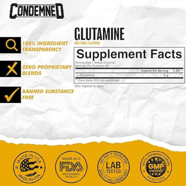 Condemned Labz L-glutamine