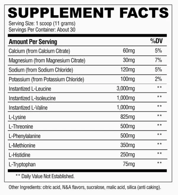 CONDEMNED LABZ Confined EAA + BCAA 30 Servings