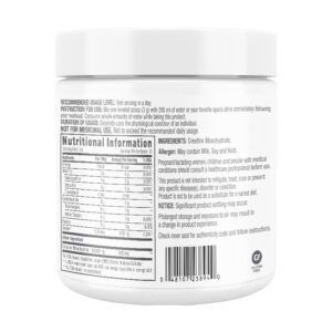 GNC Pro Performance Creatine Monohydrate - 100 gm (0.22 Lb), Unflavoured