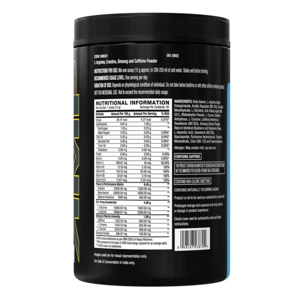 GNC AMP Gold Series BCAA Advanced Vitamin B6 - 400 gm sf