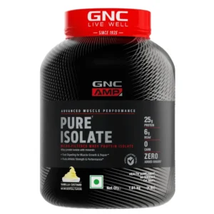 GNC AMP Pure Isolate - 25g Protein, 5g BCAA, Low Carb - 1.81 Kg (3.9 Lb) (4)