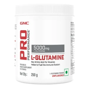 GNC L-Glutamine Powder - 250 gm (0.55 Lb)