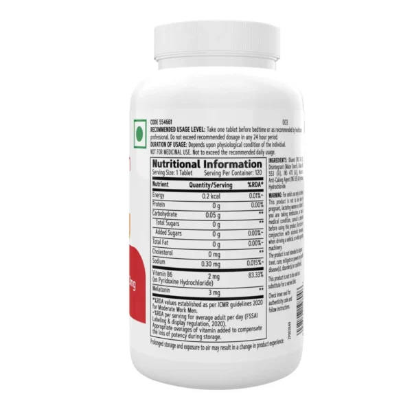 GNC Melatonin 3 mg TR Softgel Cap - 120 Tabs