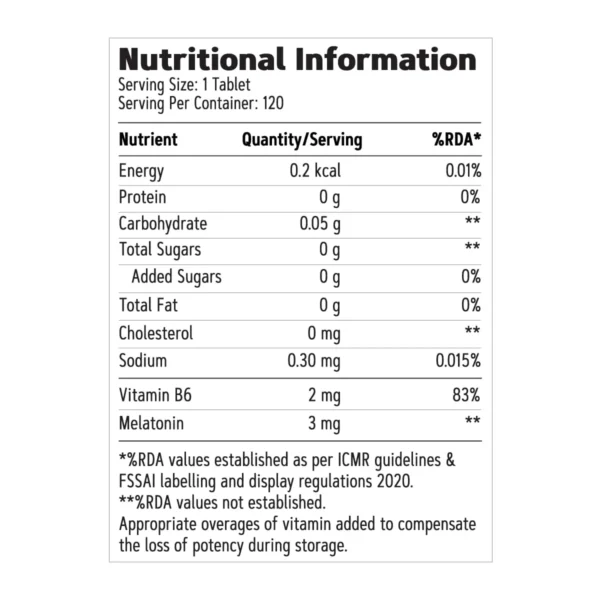 GNC Melatonin 3 mg TR Softgel Cap - 120 Tabssf