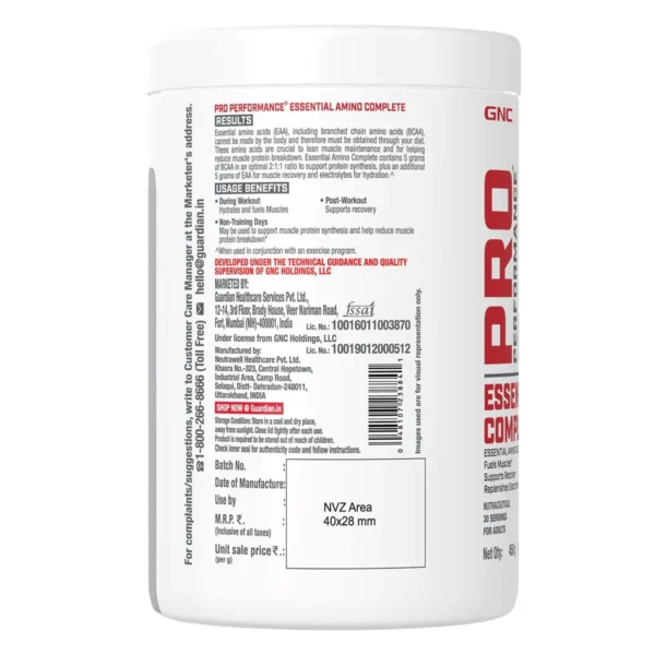 GNC Pro Performance Essential Amino Completeft