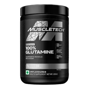 MuscleTech Platinum 100% Glutamine - 249.48 gm (0.55 Lb)