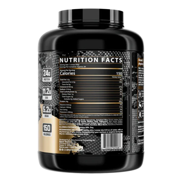 Nutrex Research 100% Whey Protein NF