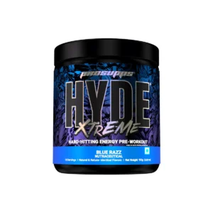 Prosupps Hyde Xtreme Pre Workout 30 Servings Blue Razz