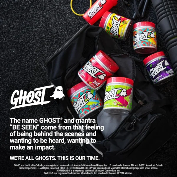 GHOST Legend v4 Pre-Workout Powder - 30 Servings flavors