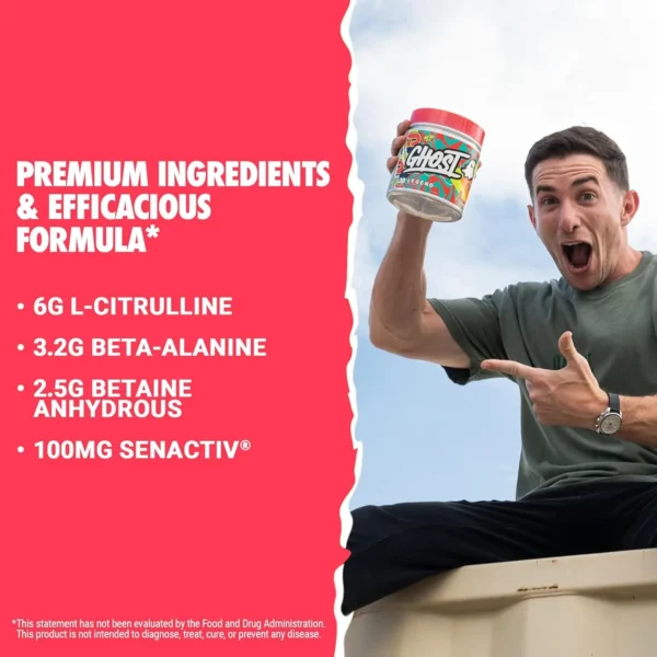 GHOST Legend v4 Pre-Workout Powder - 30 Servings_info