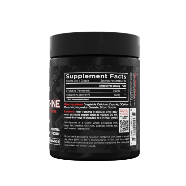 Unmatched Paraxanthine, 60 Servings Back