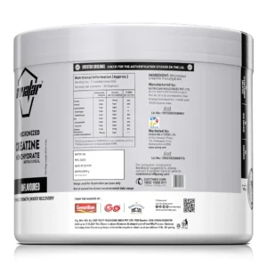 Avvatar Creatine 100g Back