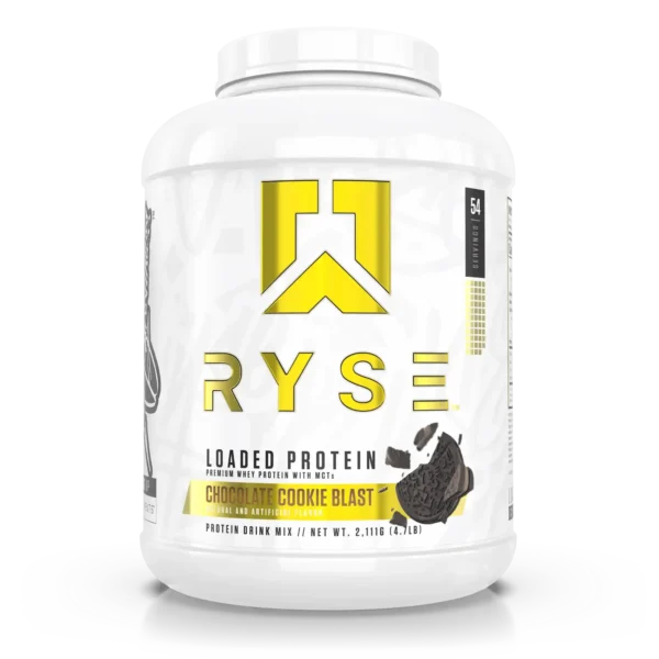 Ryse Loaded Protein, 2.3 Lbs 27 Servings Chocolate cookie blast