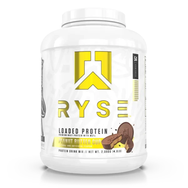 Ryse Loaded Protein, 2.3 Lbs 27 Servings Peanut butter cup