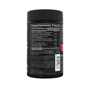 Unmatched Longevity Test, 30 Servings side