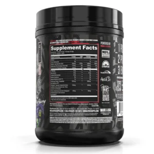 Ryse Pump Daddy V2 Non Stim Pre-workout 40 Servings_facts