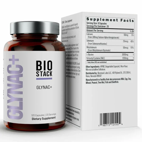 BioStack GlyNAC+ 120 Capsules_5