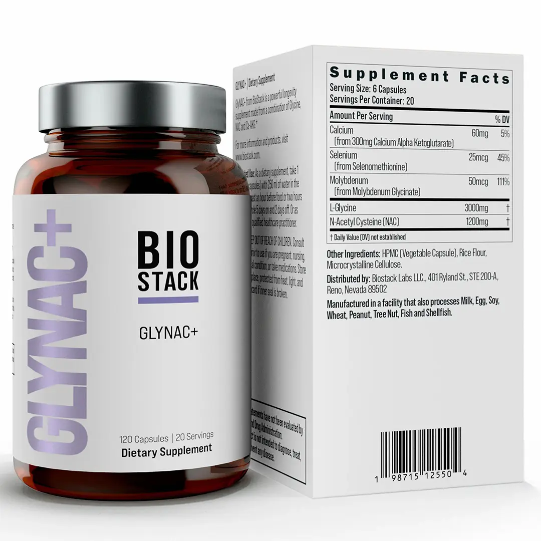 BioStack GlyNAC+ 120 Capsules_5
