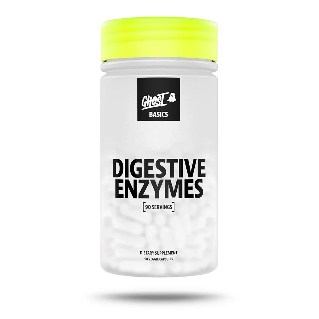 GHOST BASICS DIGESTIVE ENZYMES, 90 Servings
