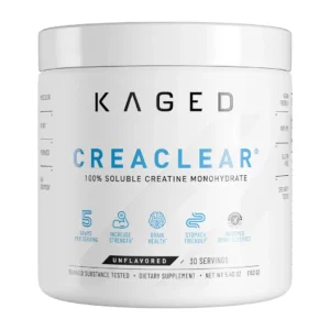 Kaged CreClear Creatine Monohydrate 30 Servings Unflavored