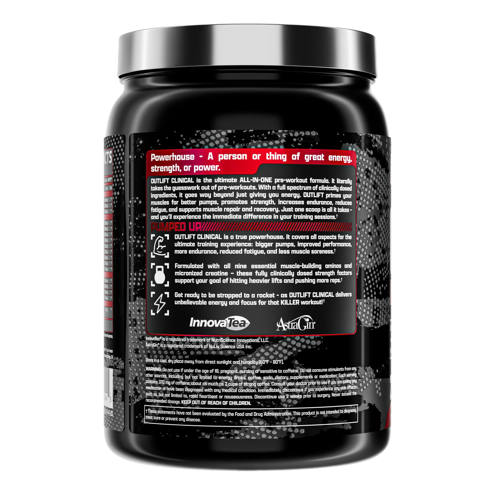 Nutrex Research Outlift Clinical, 22.18 oz (628.9 g) Fruit Punch Info