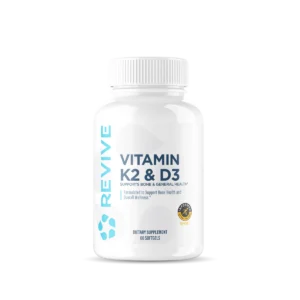 REVIVE MD Vitamin D3 & K2 Supplement for Women & Men