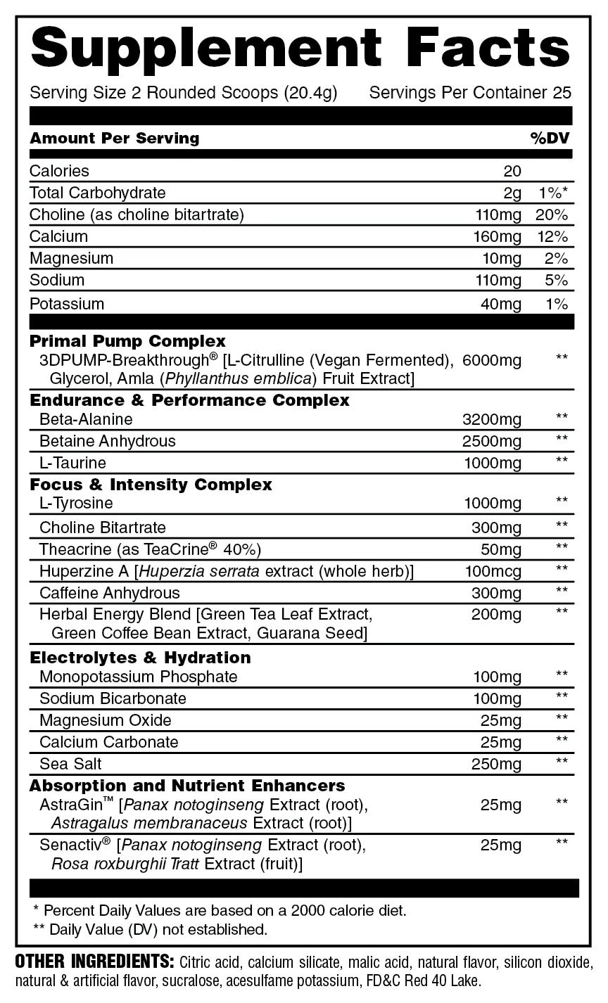Animal Primal Preworkout - Image 2