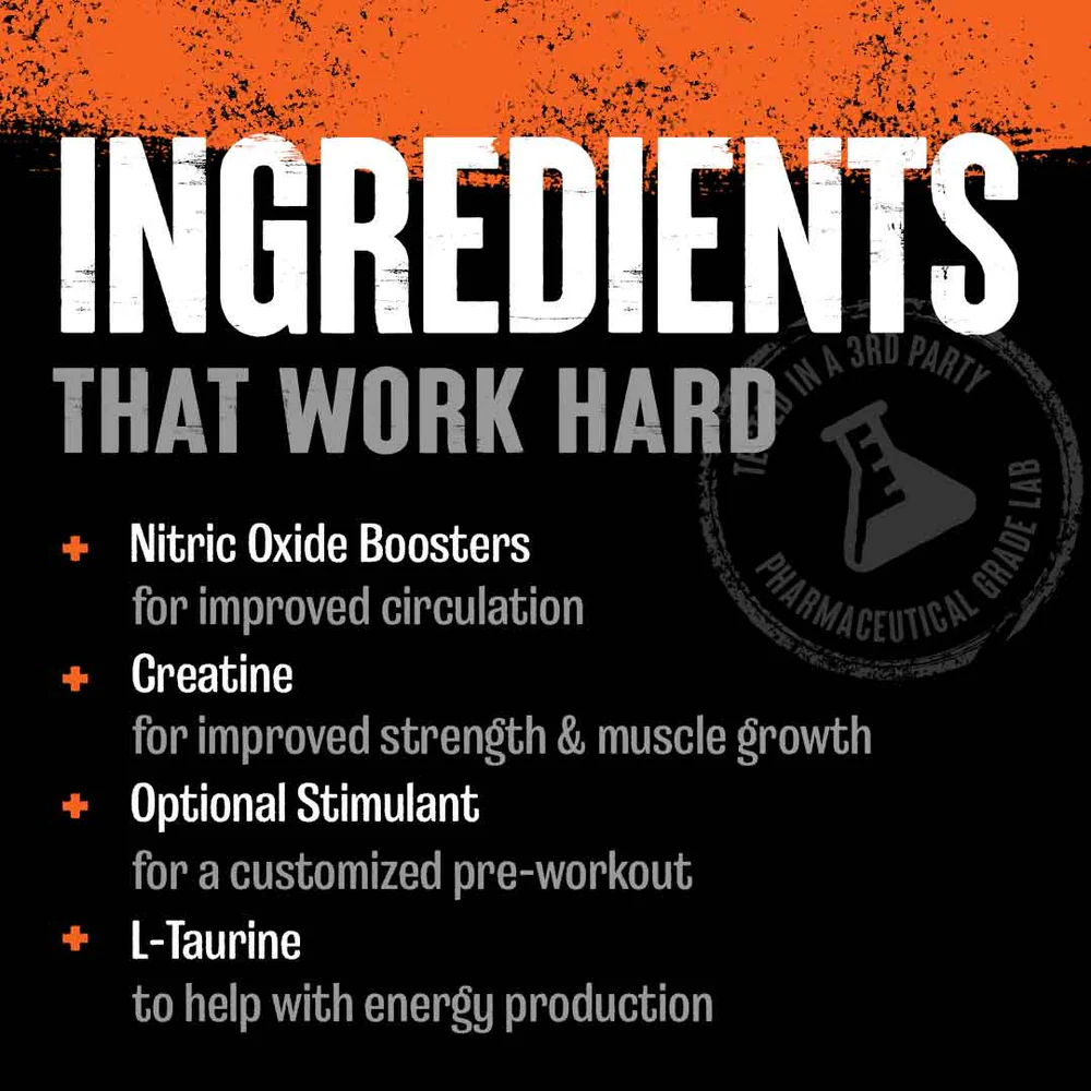Animal Pump ingredient