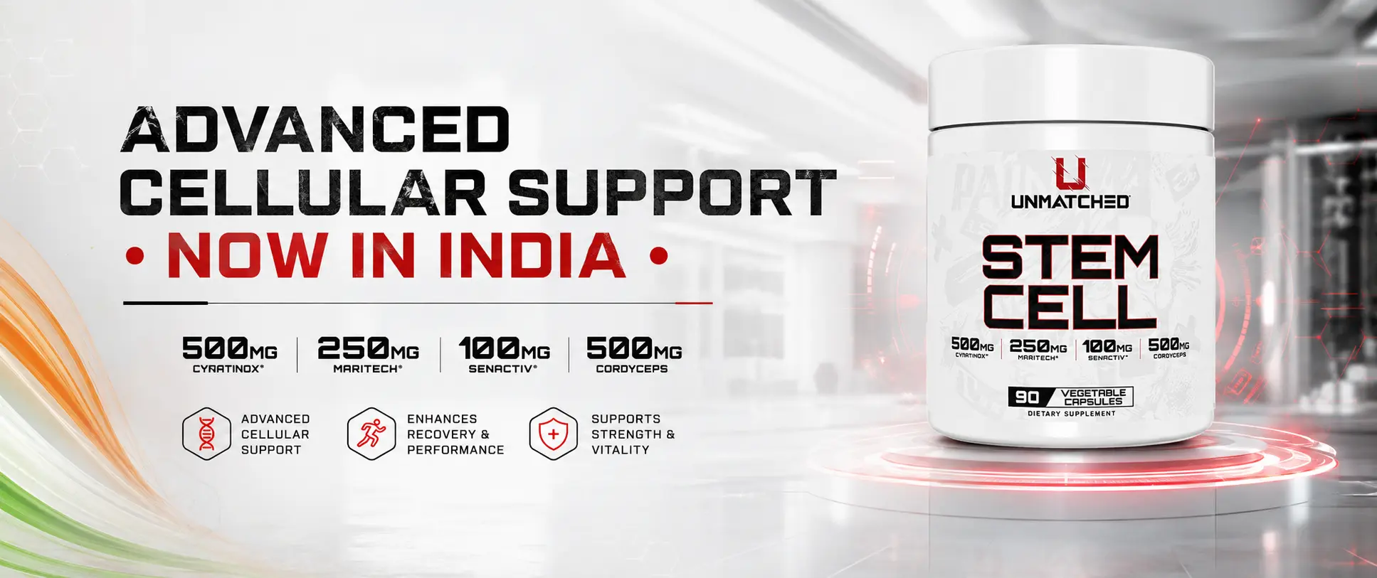 Unmatched Stem Cell Supplement Banner ProteinxpressIndia
