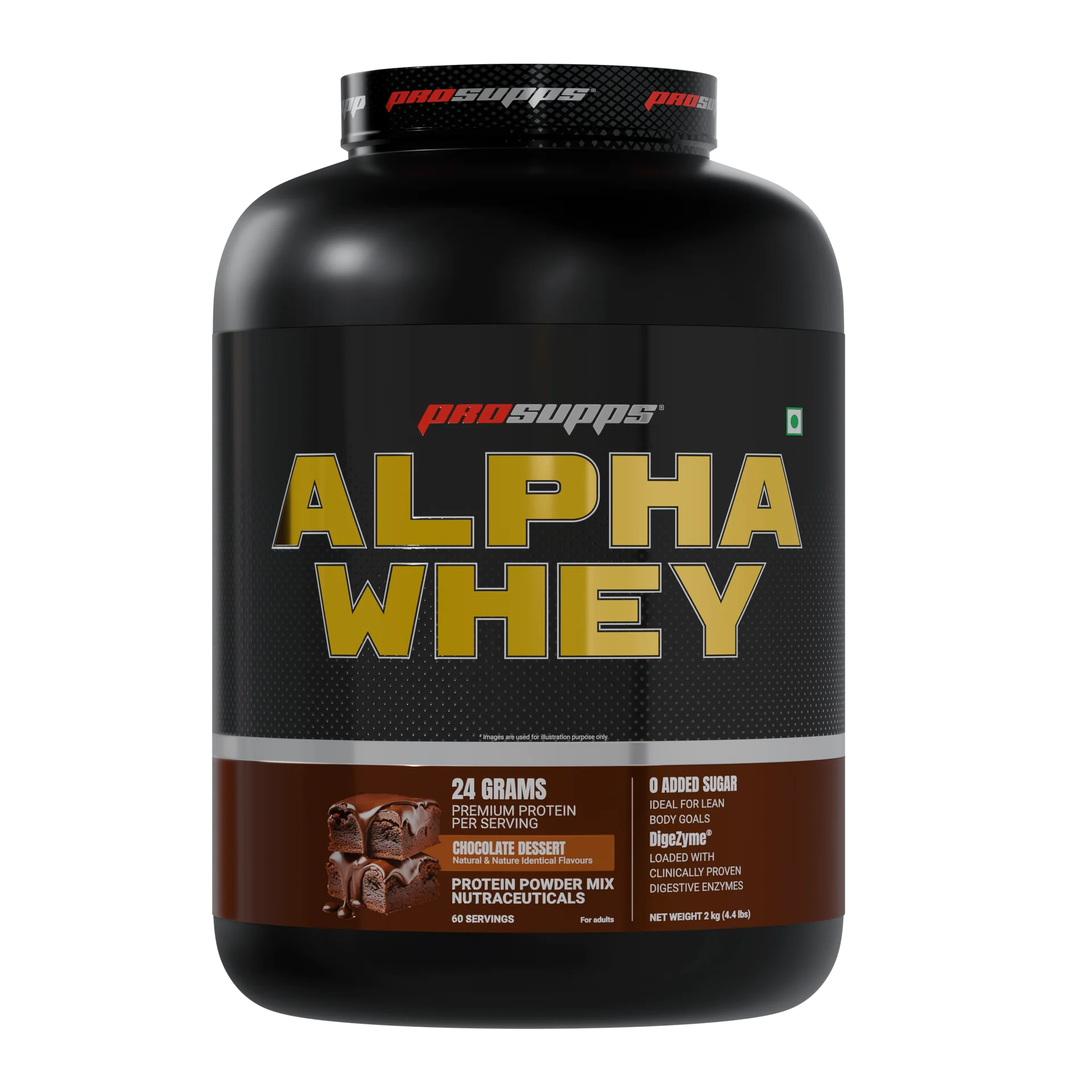 Prosupps Alpha Whey Protein Powder 1.98kg