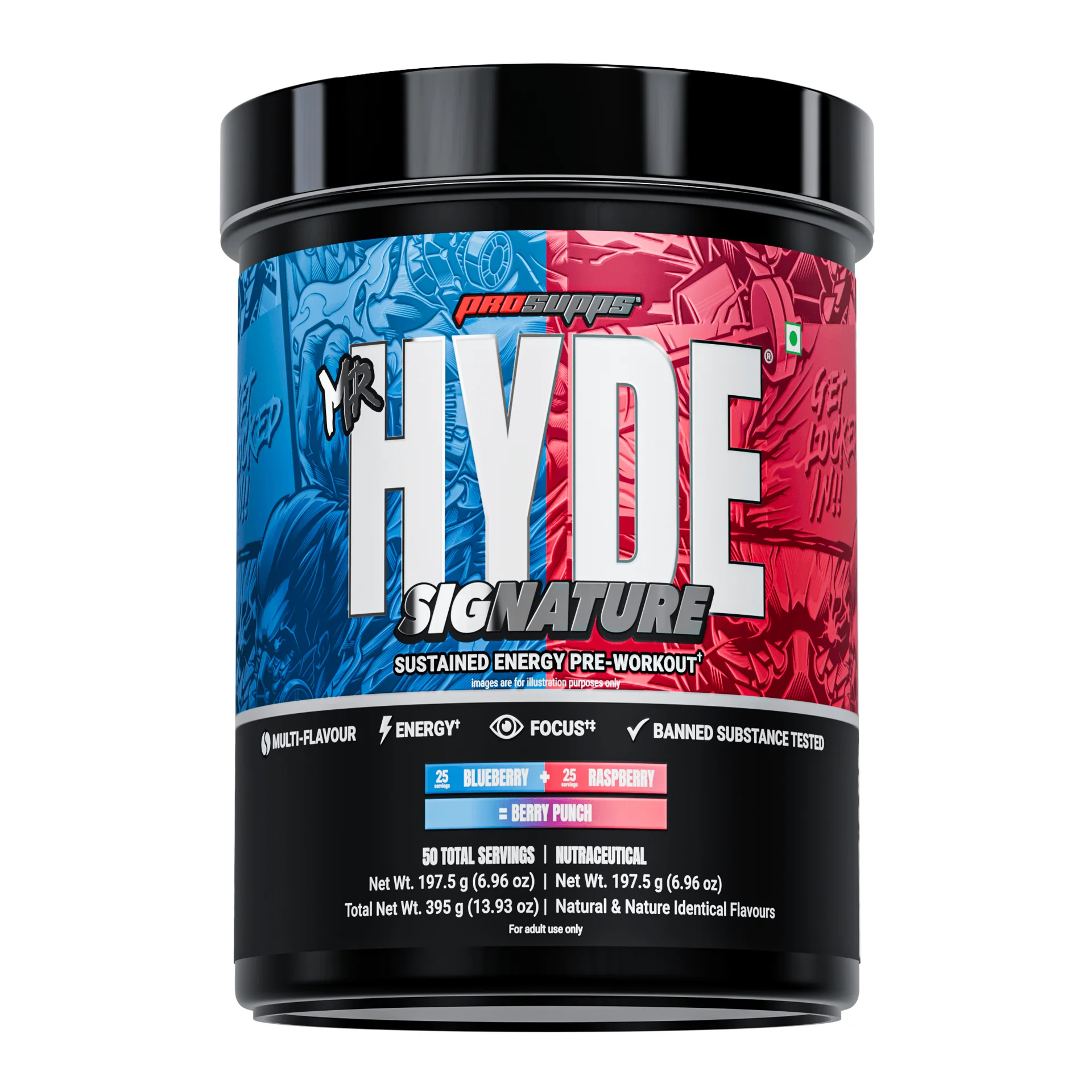 Prosupps Hyde Signature Pre Workout Dual Tub