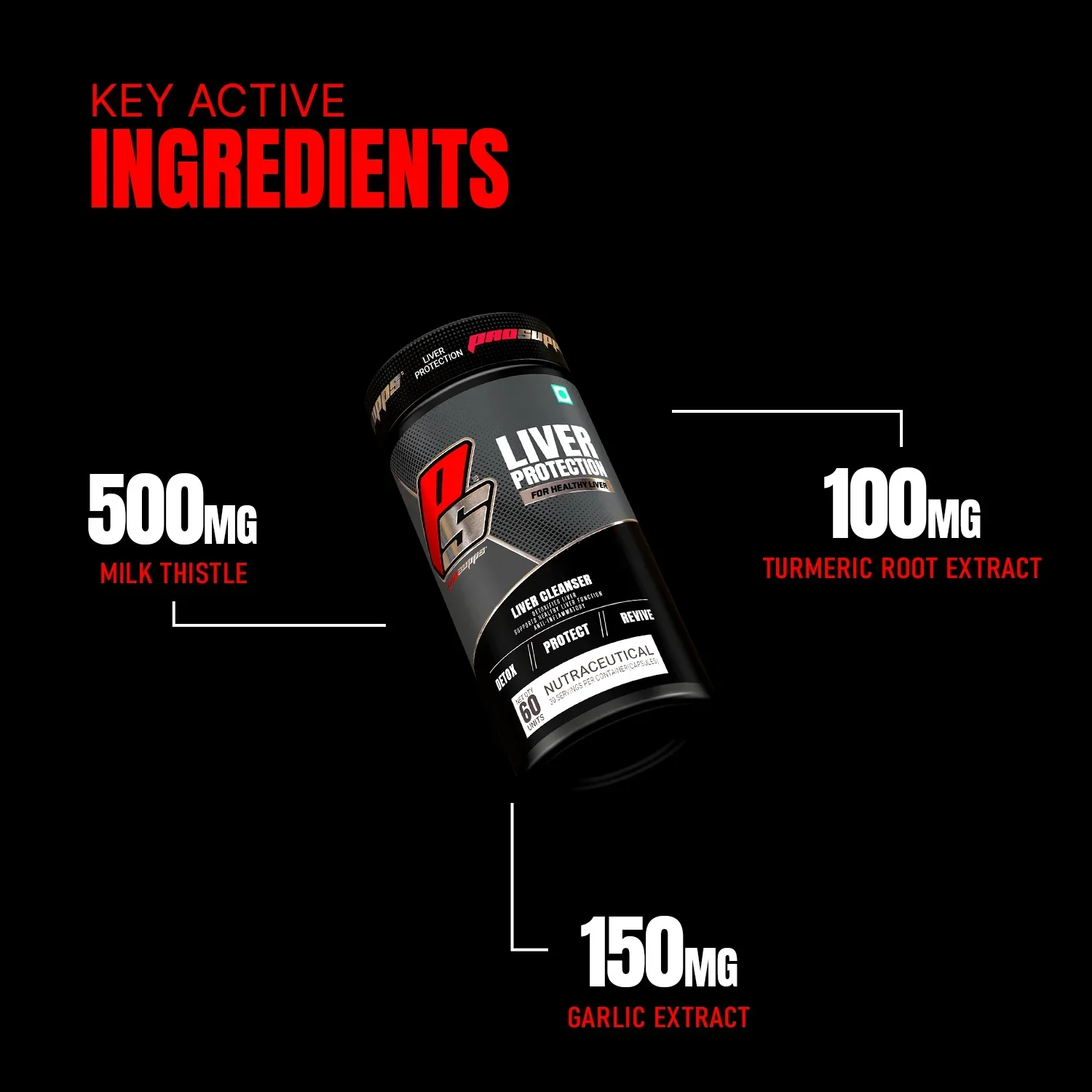 Prosupps Liver Protection Caps Key Ingredients